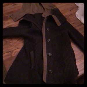 Anthropologie Green Hoodie